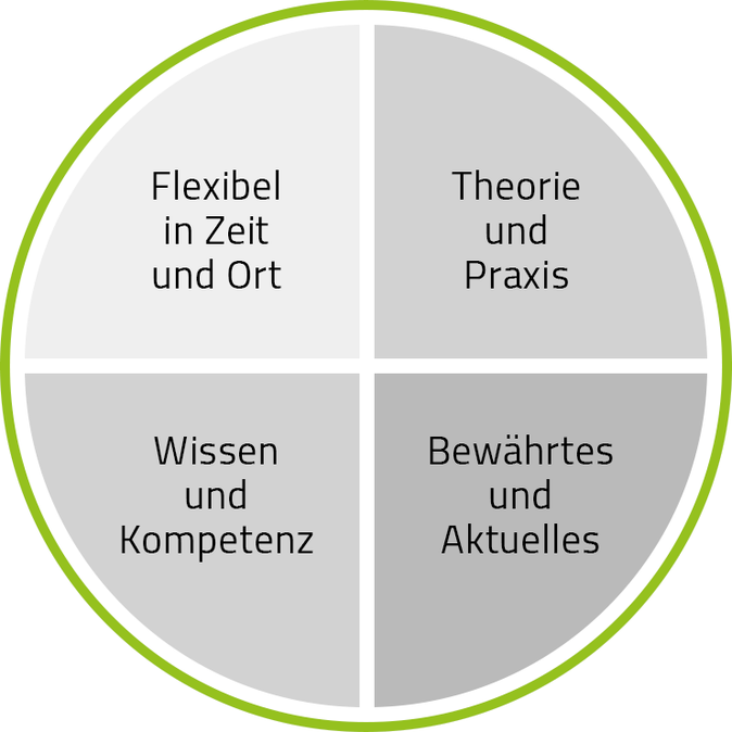 4 Säulen Methode der eLearning Academy for Communication GmbH