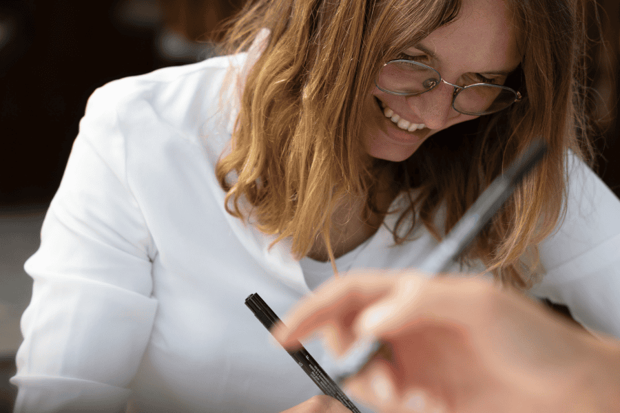 Arbeit oder Studieren - Studentin Lena Otto wollte beides.